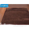 Coffee Polyester Warm Foot Mat Mattress with Customized Wov